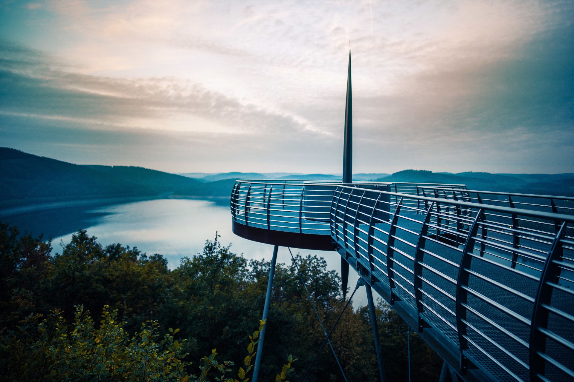 Biggeblick uitkijkplatform Sauerland