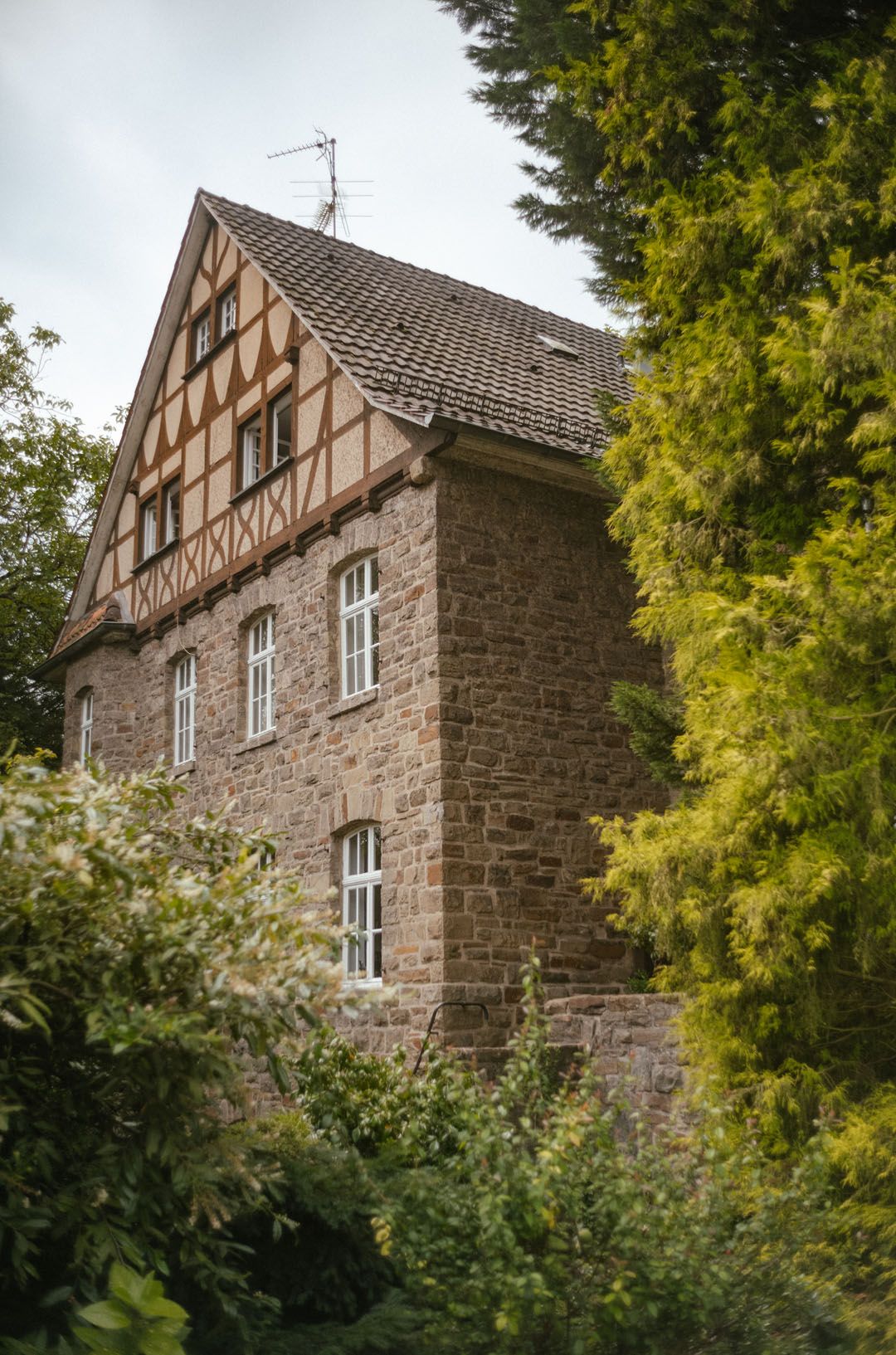 Vakwerkhuis in het Bergisches Land