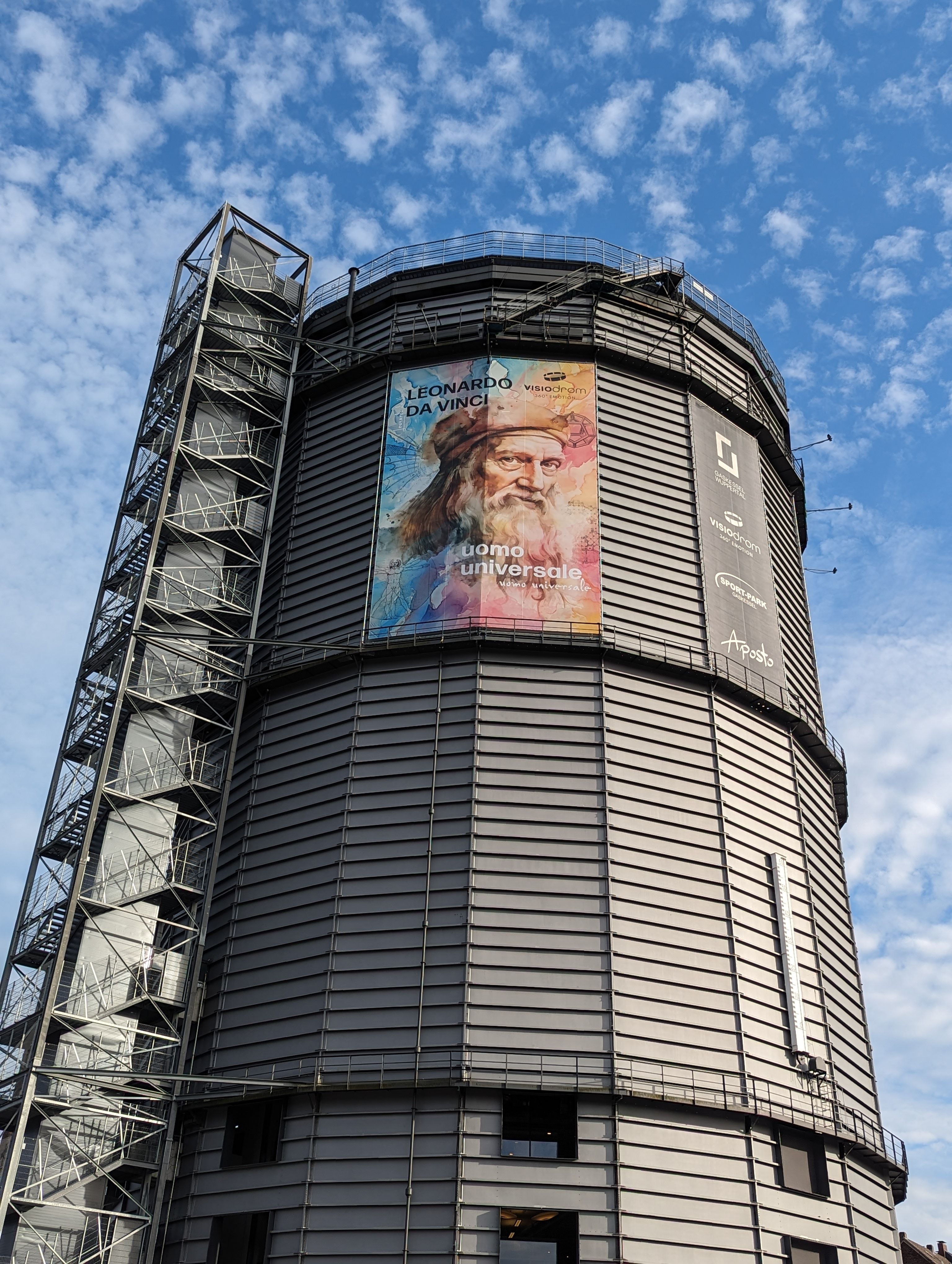 De gasketel van Wuppertal is een monument voor industriële verandering