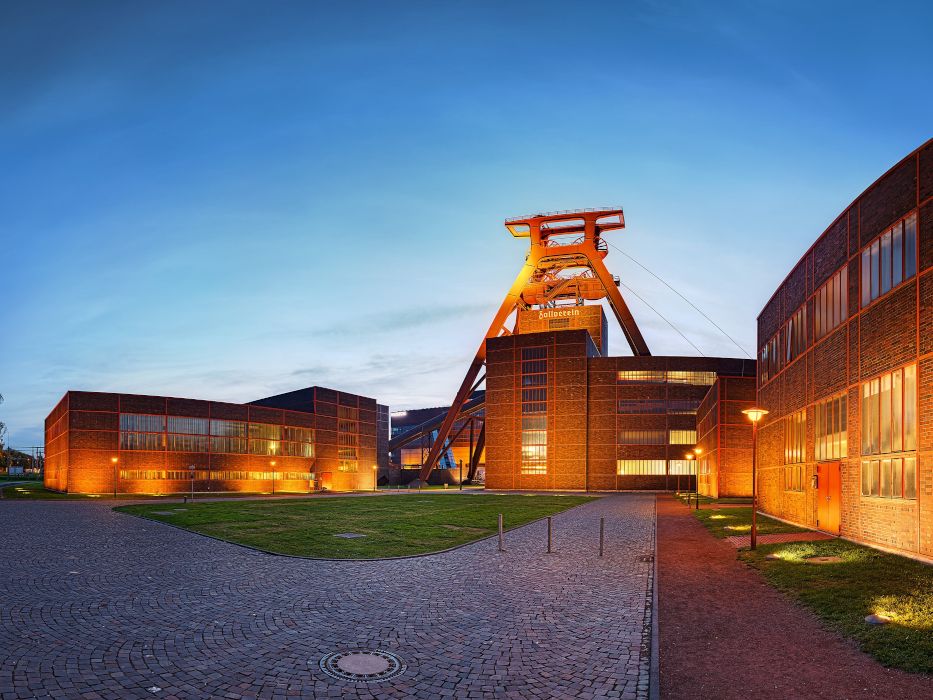 Het Ruhr Museum ligt op de Zollverein in Essen, UNESCO-werelderfgoedlocatie.