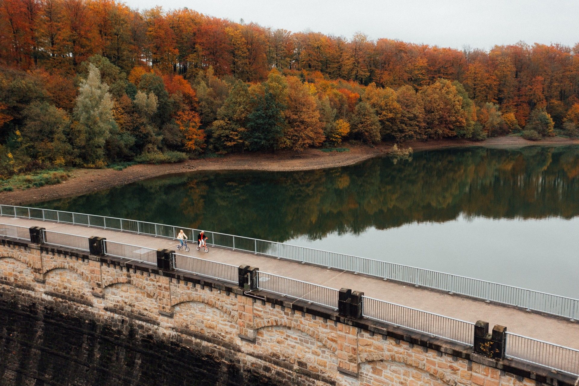 Stuwdam Lingesetalsperre, Natuurpark Bergisches Land