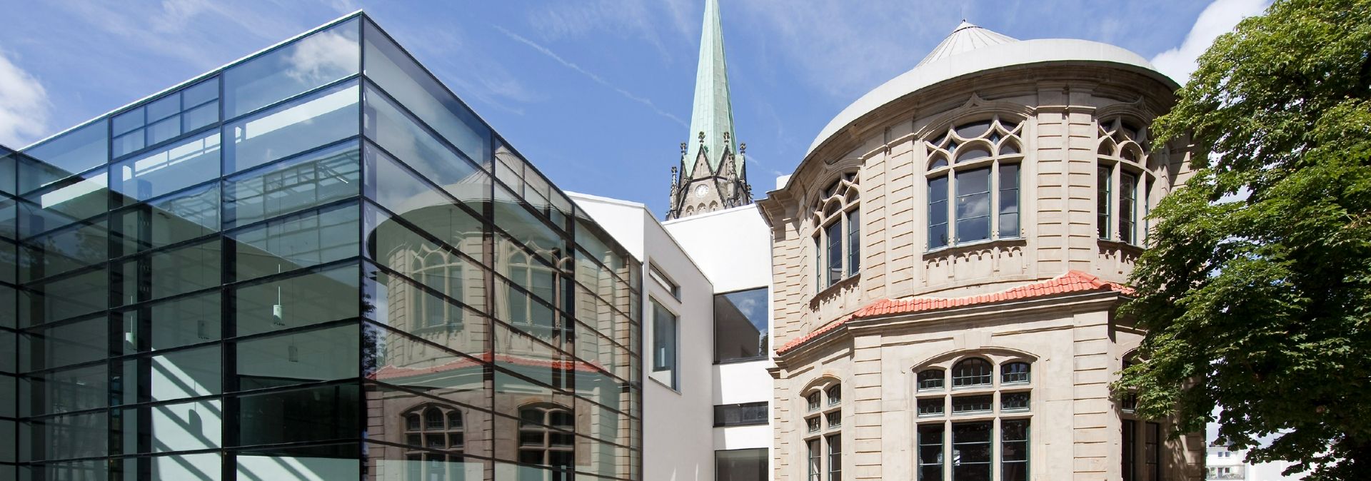 Uitzicht op het Osthaus Museum Hagen