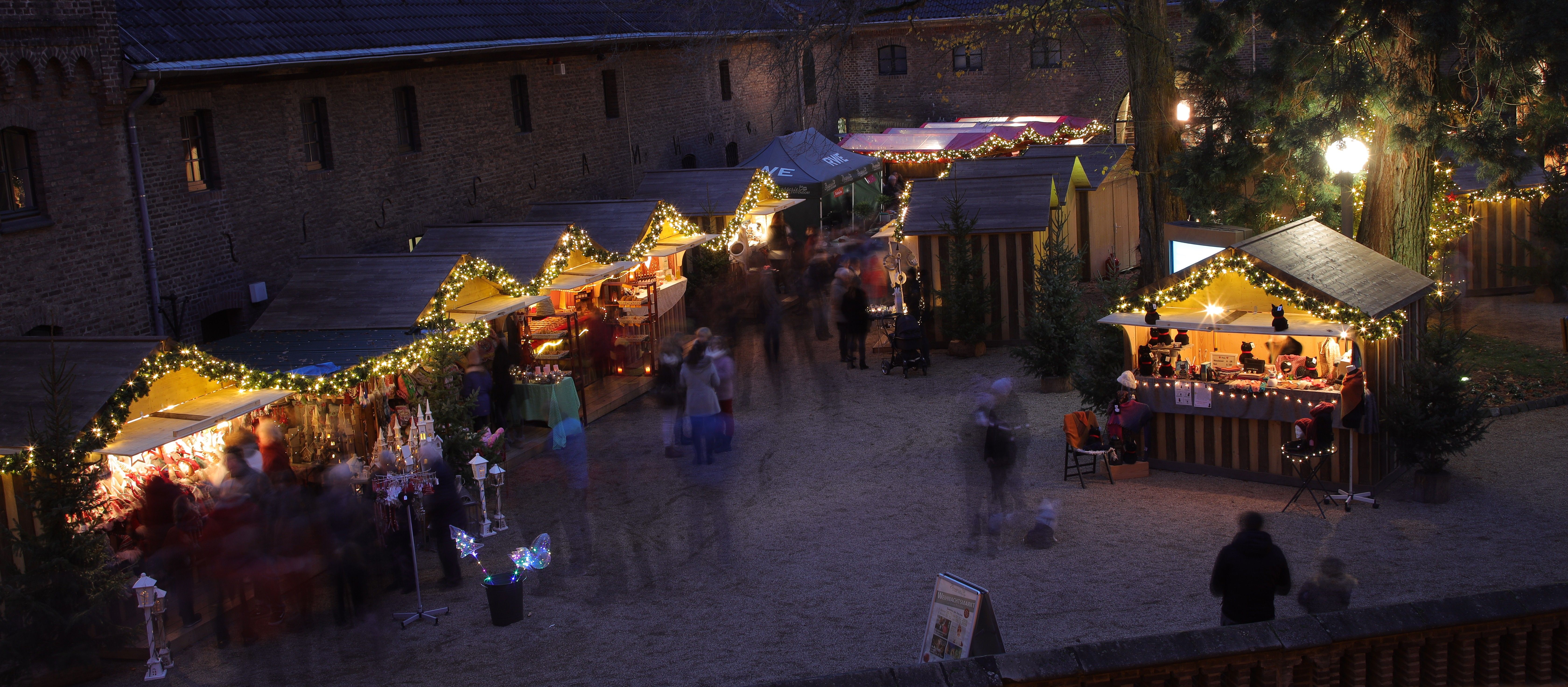 Kerstmarkt op Kasteel Paffendorf