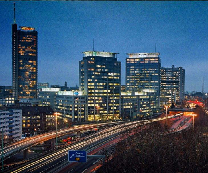 Essen skyline