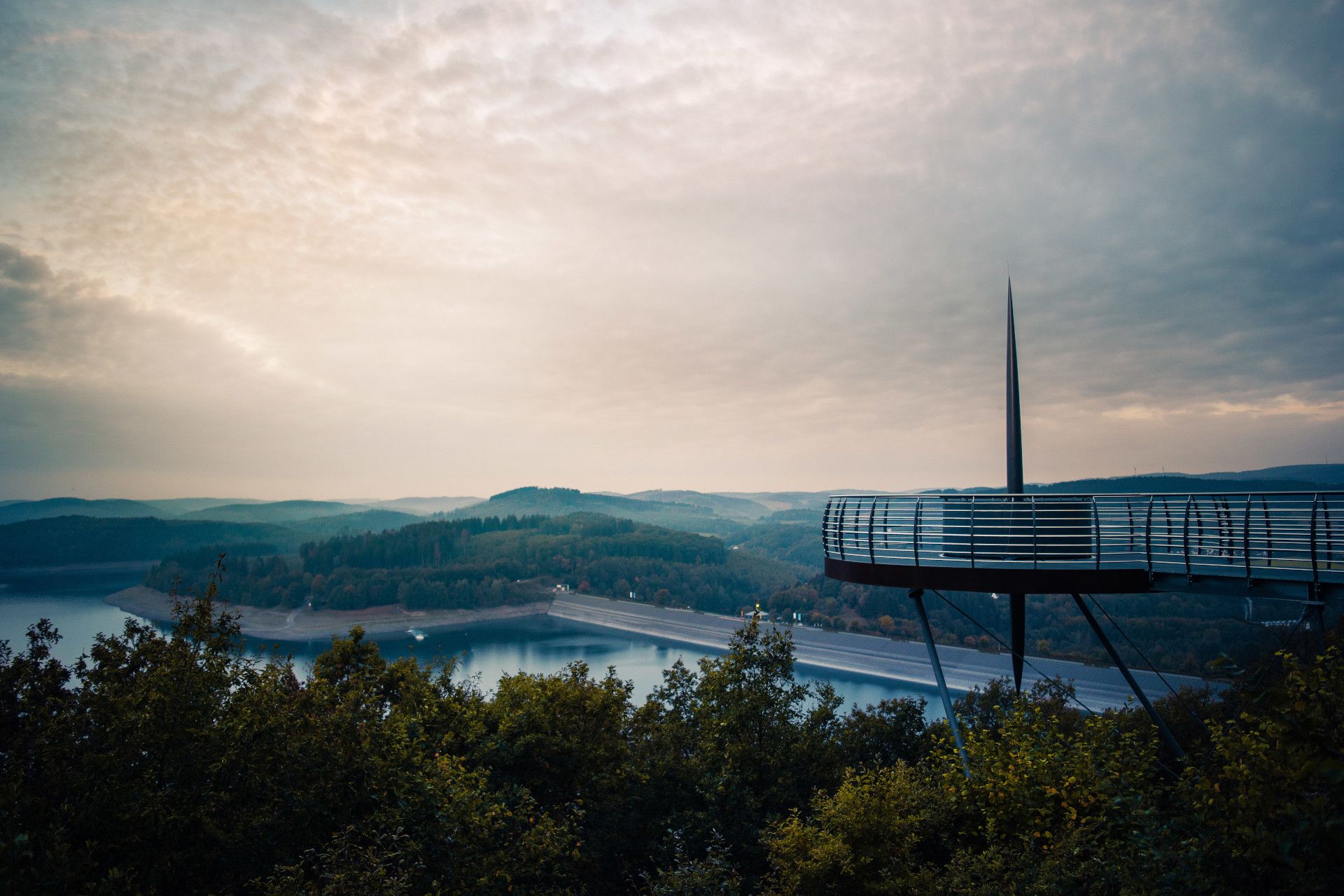 Biggesee met Biggeblick, Sauerland