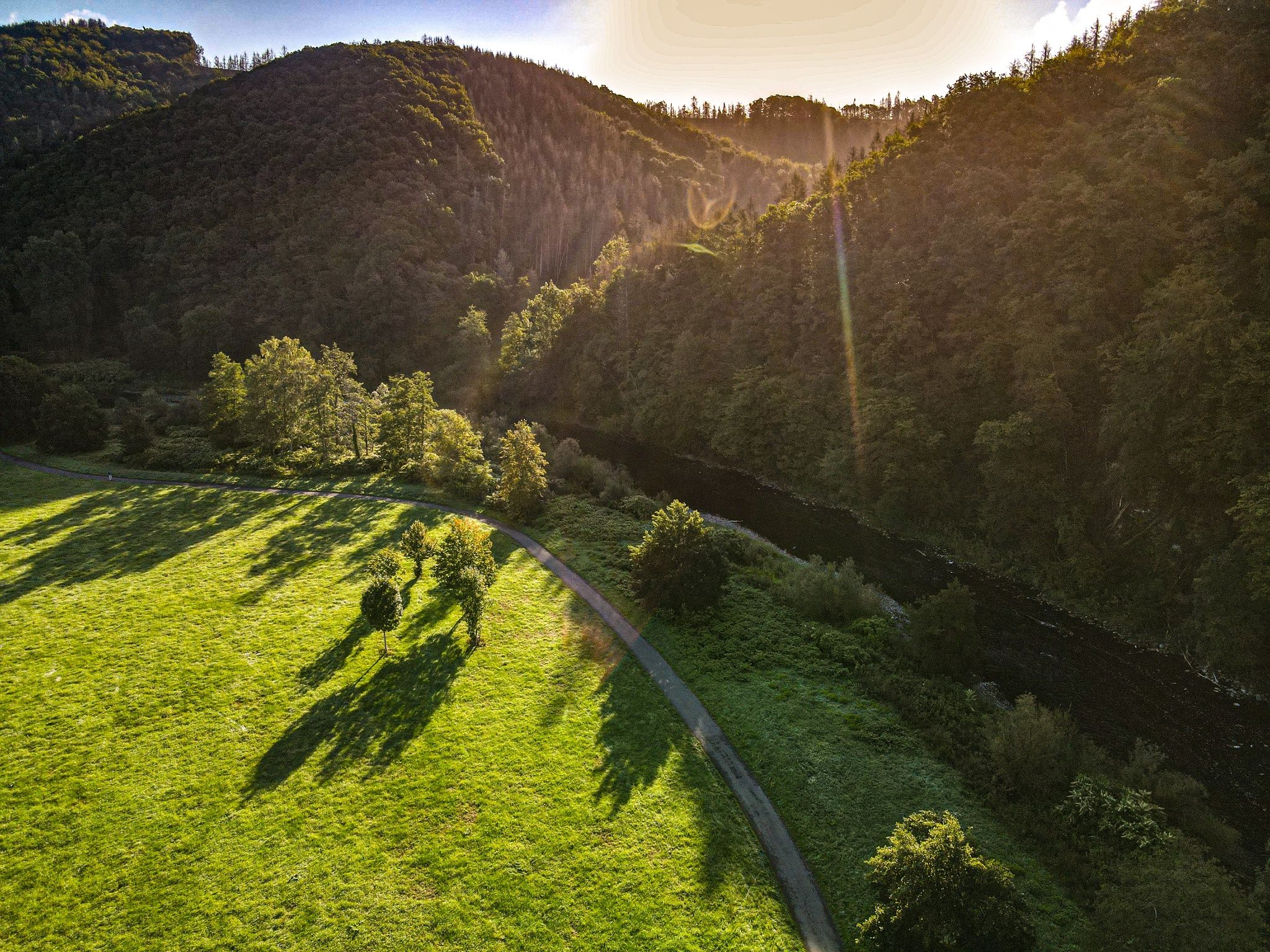 Panorama-fietspad Sieg