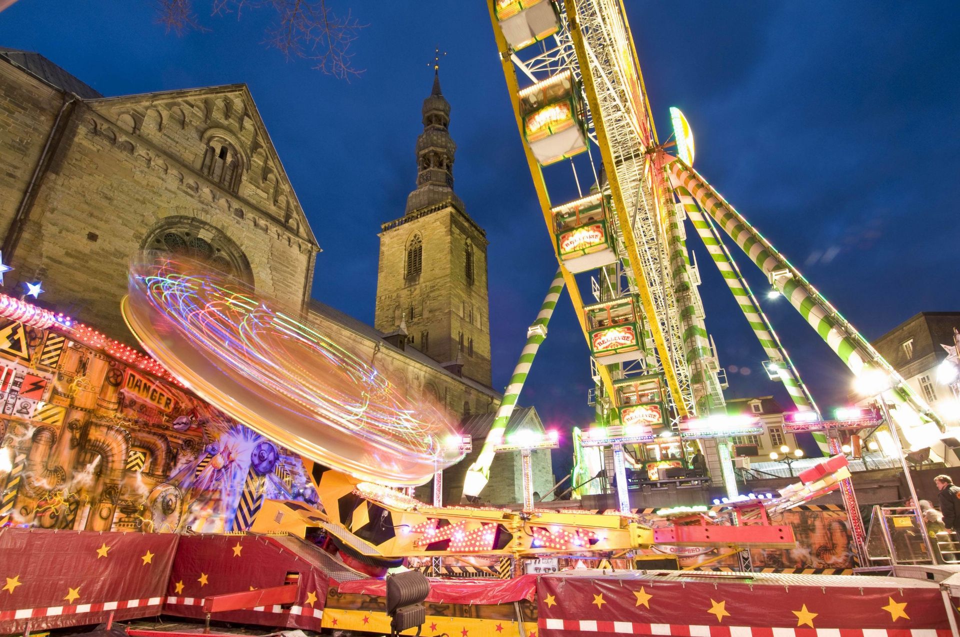 Net als de andere attracties op de Soest Allerheiligen Kermis is het reuzenrad erg populair.