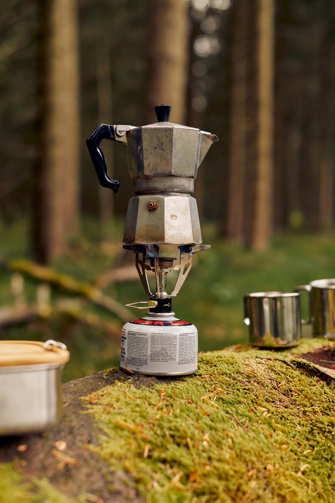 Koffie in natuurpark Sauerland Rothaargebergte