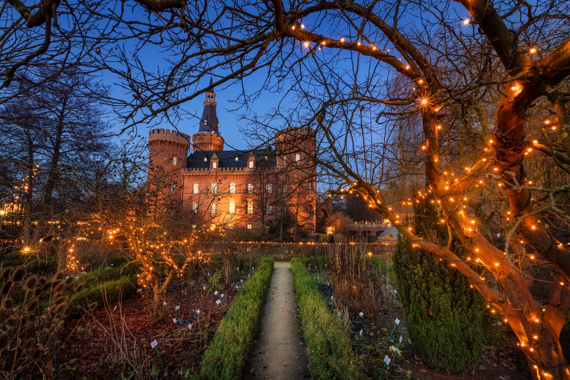 Kunstzinnige kerstmarkt in Schloss Moyland