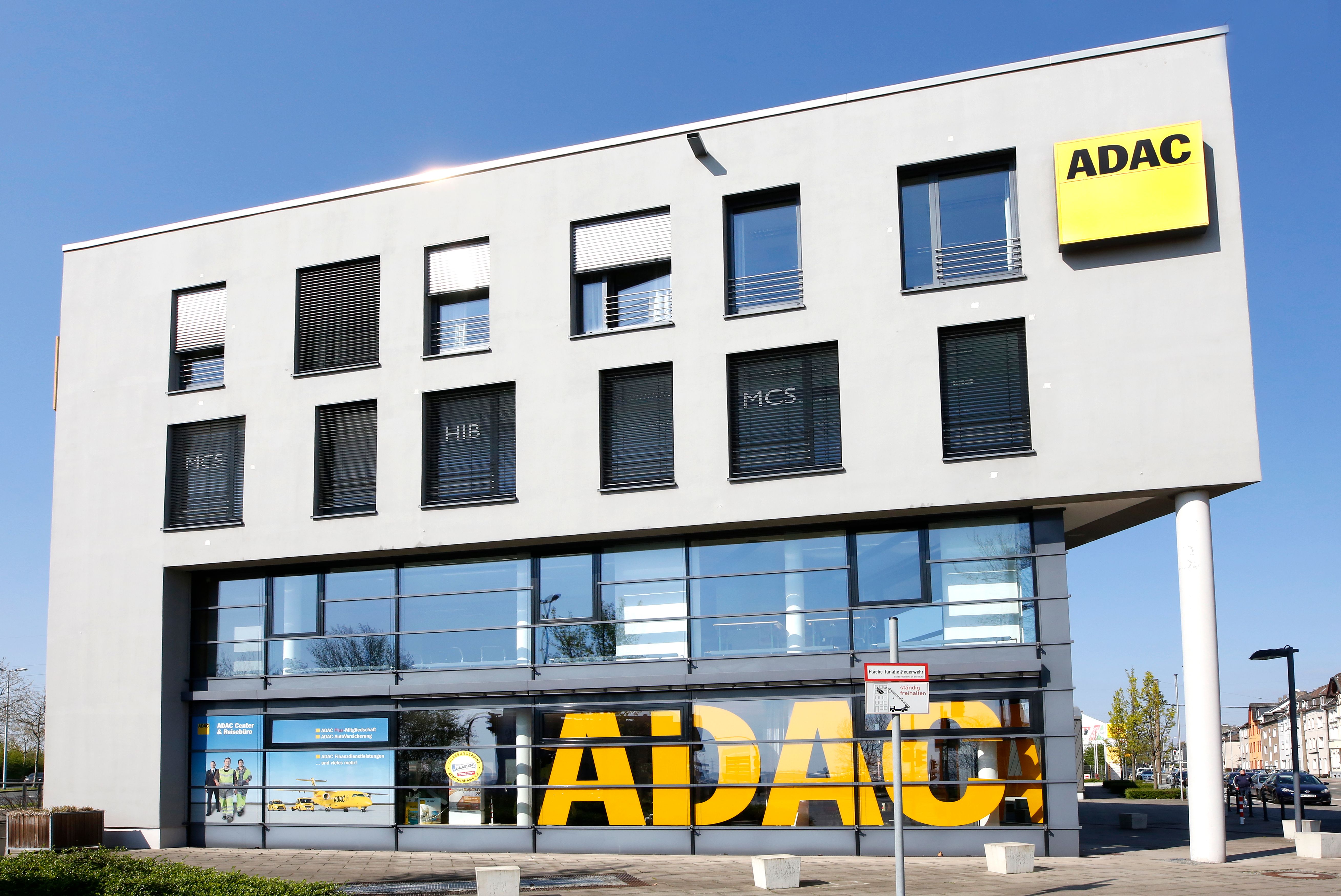 ADAC-gebouw exterieur, Mülheim